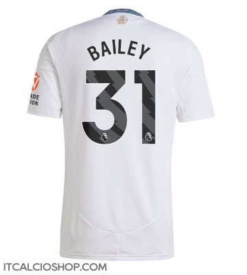 Aston Villa Leon Bailey #31 Seconda Maglia 2024-25 Manica Corta